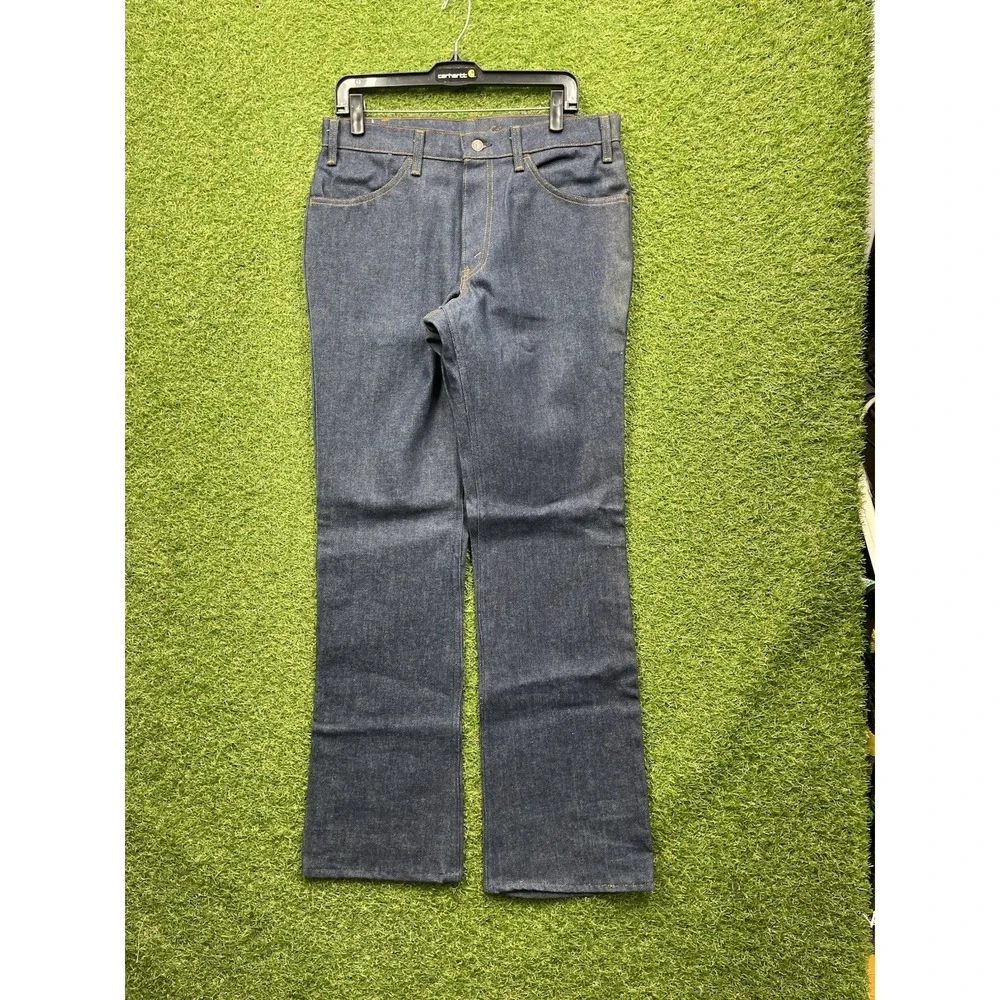 Vintage Levis Orange Tab 646 Jeans Mens 34x33 Flare Bell Bottom Deadstock NWT